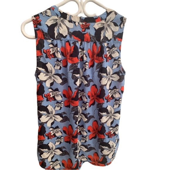 SILAS D FLORAL TANK TOP 18.5” PTP - Picture 3 of 4